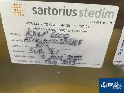 USED Sartorius Sartorius Ksep 6000 Centrifugation System