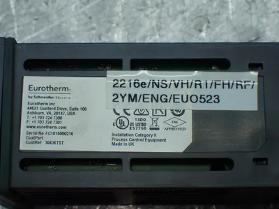 Used EUROTHERM 2216E/NS/VH/R1/FH/RF/2YM/ENG/EUO523 Temperature Controls Ohio US | HGR 24 #803612