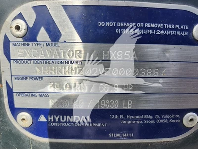 USED 2023 HYUNDAI HX85A