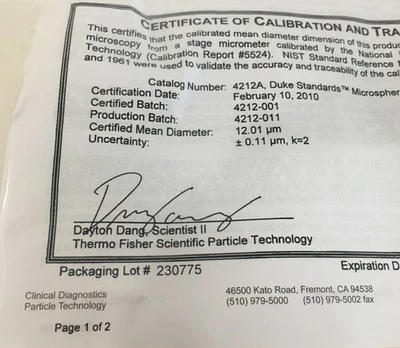 NEW Thermo Scientific 4212A