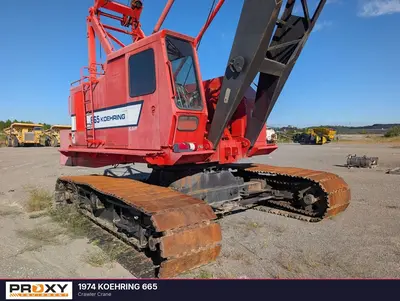 Used 1974 KOEHRING 665 Crawler Cranes Alabama US | Proxy Equipment #1567988