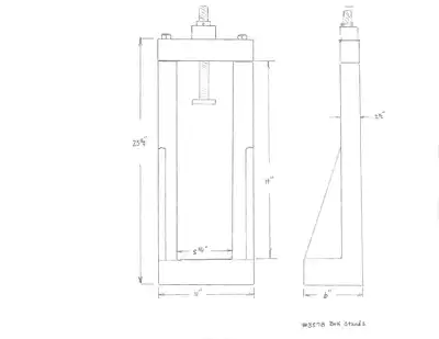 (10) B&K Outboard Stands