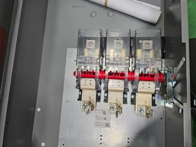 NEW 400A GE ABB THF3365AR Fusible Safety Disconnect Switch 600VAC NEMA3R 3 POLE