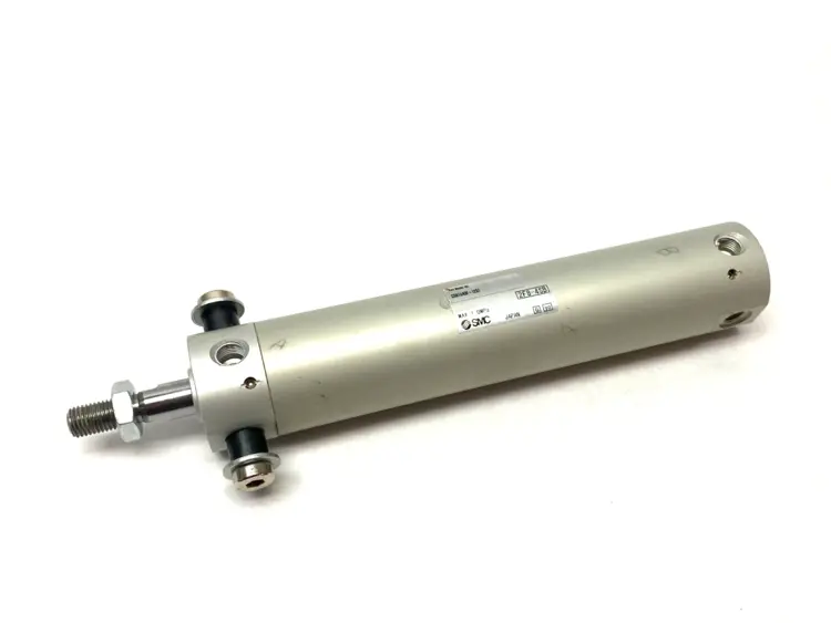 Used SMC ROUND BODY CYLINDER, DOUBLE ACTING Miscellaneous MRO | Maverick Industrial Sales #1121824
