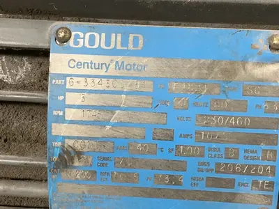 Used GOULD 633430001 Motors (misc) Ohio US | HGR 24 #1486622