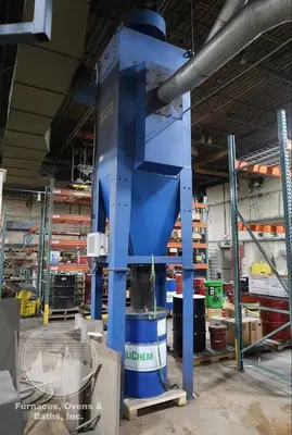 48” Diamter Table Shot Blast w/Dust Collector