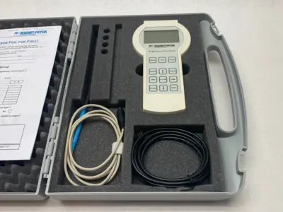 USED MAGNET-PHYSIK MAGNETIC FIELD STRENGTH METER TESLAMETER