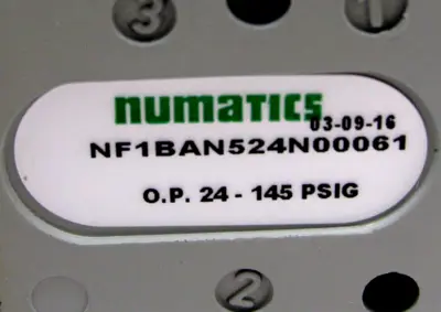 NEW NUMATICS NF1BAN524N00061 POPPET VALVE