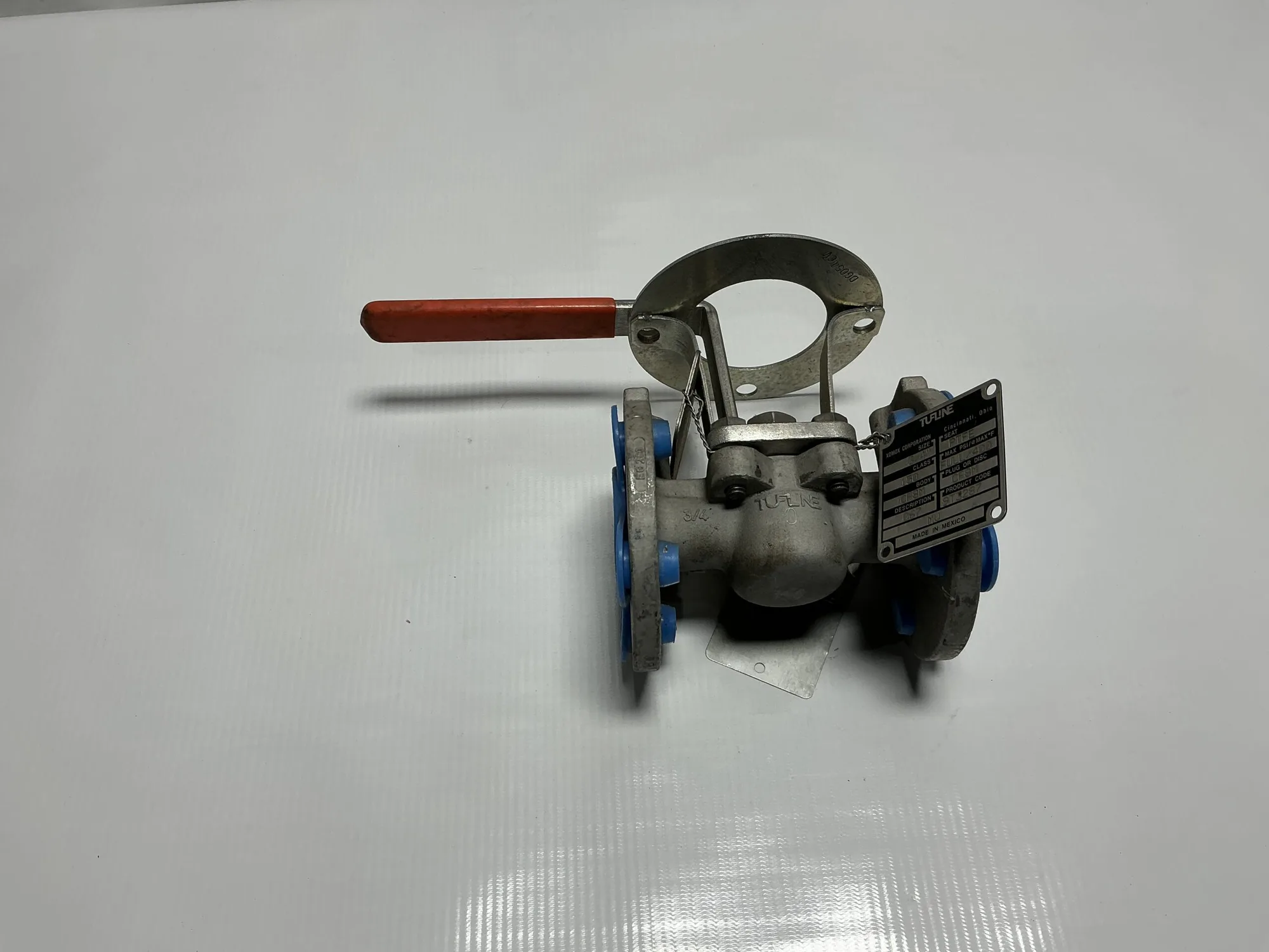 Xomox Tufline 94H719C 3/4″ Figure 067 Sleeved Plug Valve Class #150 CF8M
