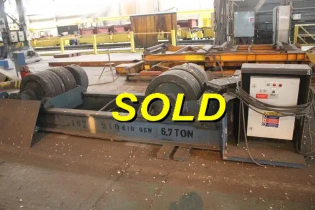 Used PASSERINI WELDING POSITIONER 55 TON Welding Positioners | Apt International N.V #365390
