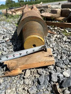 Used AFTERMARKET 9-7/8" CABLE TOOL CHISEL BIT Tool Bits Pennsylvania US | East West Machinery & Drilling #1417419