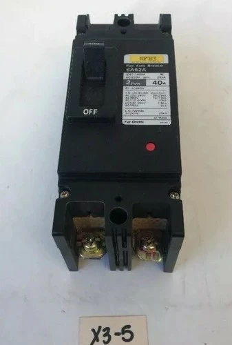 Used Fuji SA52A Circuit Breakers Indiana US | J&J Industrial Supply #523814