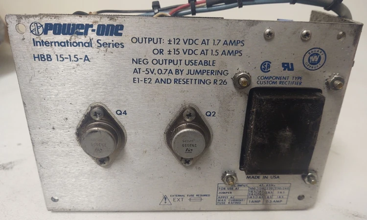 Used Power-One HBB 15-1.5-A AC/DC Power Supplies Kentucky US | Edwards Industrial Repair #974447