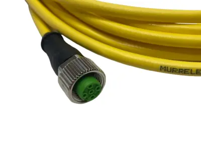 New | in-Stock Murrelektronik Double Ended Connector Cordset M12 M/F 5m Cable & Wire Michigan US | Maverick Industrial Sales #1461091