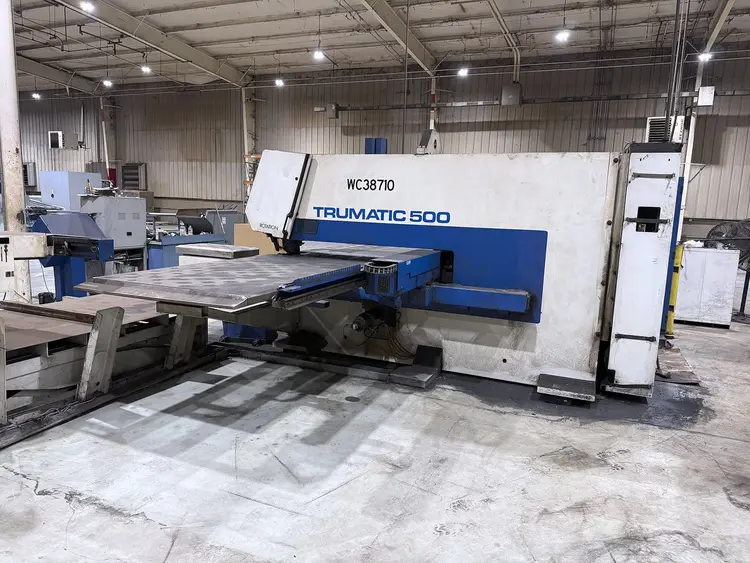 Used 1999 Trumpf Trumatic 500 Turret Punches North Carolina US | Machine Tool Bids #1275357