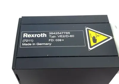 New | in-Stock Bosch Rexroth Pneumatic Damping Stop Gate VE2/D-60 Pneumatic Cylinders Michigan US | Maverick Industrial Sales #1423143