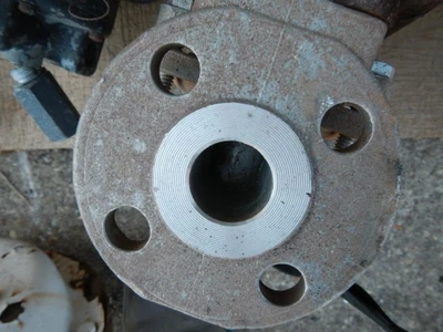 Durco 1" 150 Rating, 316 Stainless Flanged Control Valve