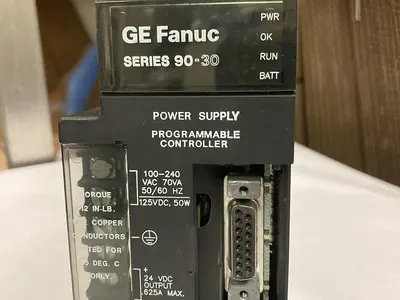 Used GE FANUC IC693PWR321 Power Supplies Ohio US | Surplus Asset Holdings #1207220