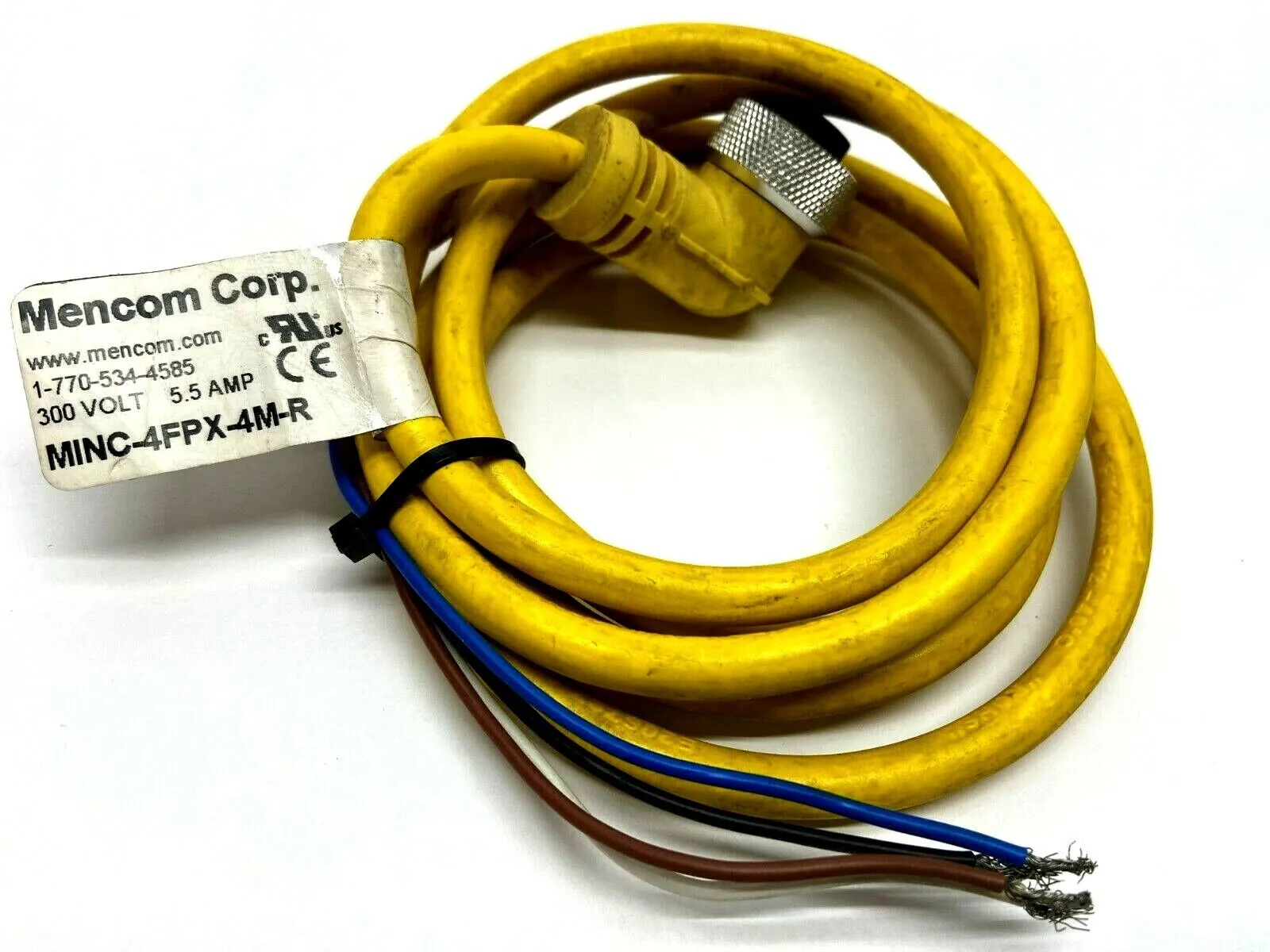 USED MENCOM SINGLE ENDED CORDSET