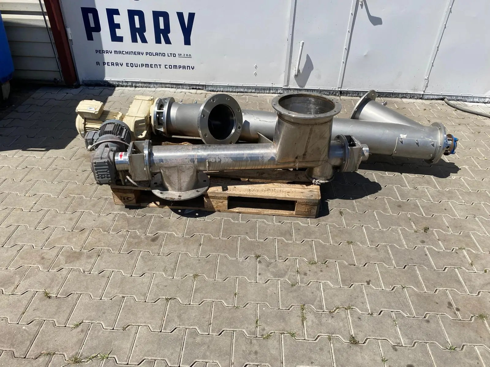 150 MM Diameter X 700 MM Length Stainless Steel Screw Conveyer Type "O"