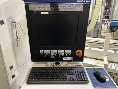 Stefani Evolution SSB Double-Sided Edgebander w/ Mahros Automatic Vacuum Loading & Unloading