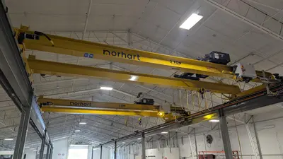 R&M 3 Ton Cranes - Overhead, Bridge | Highland Machinery & Crane (6)
