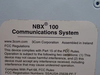 Used 3COM NBX100 Enterprise Networking Equipment Ohio US | HGR 24 #942519