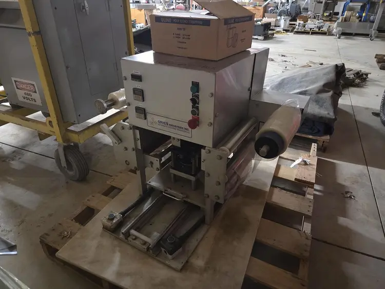 Used ORICS INDUSTRIES INC. CUP SEALER 4" ROUND Sealers Ohio US | Regal Equipment Inc #219375