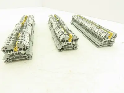 Allen Bradley 1492-J6 Terminal Blocks DIN Rail Mount 800V 6mm² Lot of 100