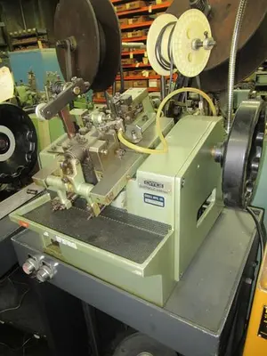 1880-100 OMBI Model GPLU Double Curb Chain Making Machine S/n 79/183