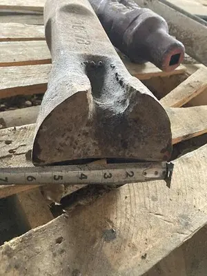 Used AFTERMARKET 5-3/4" X 18" CABLE TOOL CHISEL BIT Tool Bits Pennsylvania US | East West Machinery & Drilling #1417191