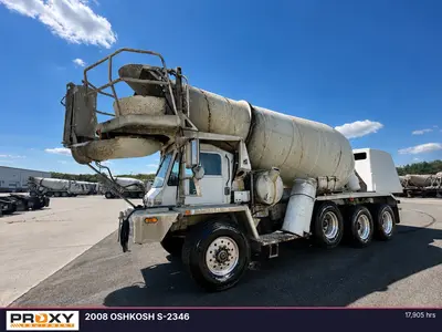 Used 2008 OSHKOSH S2346 Concrete Mixer Trucks New Jersey US | Proxy Equipment #1388743