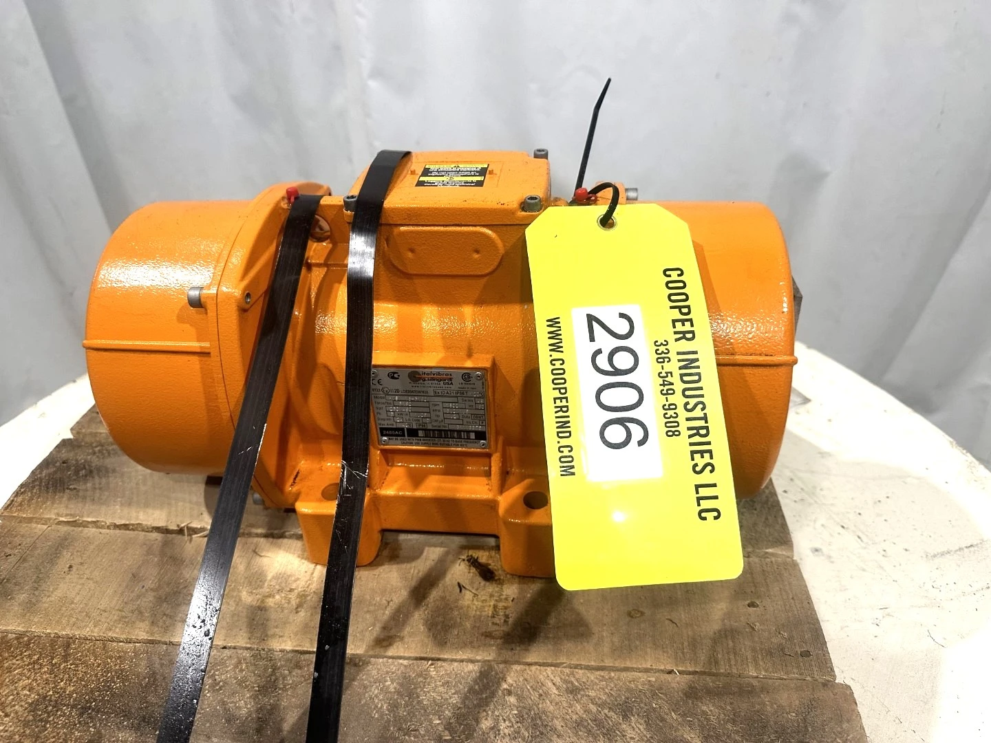 Used _UNKNOWN_ MVS1 18-3190 A.C. Motors West Virginia US | Cooper Industries #1409618