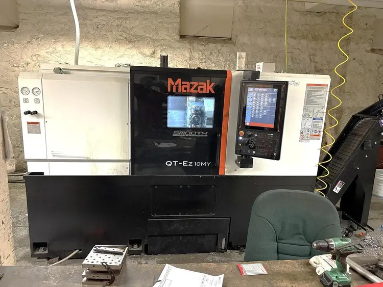 Used 2022 MAZAK QT-EZ 10MY CNC Lathes New York US | ABL Technology LLC #1135972