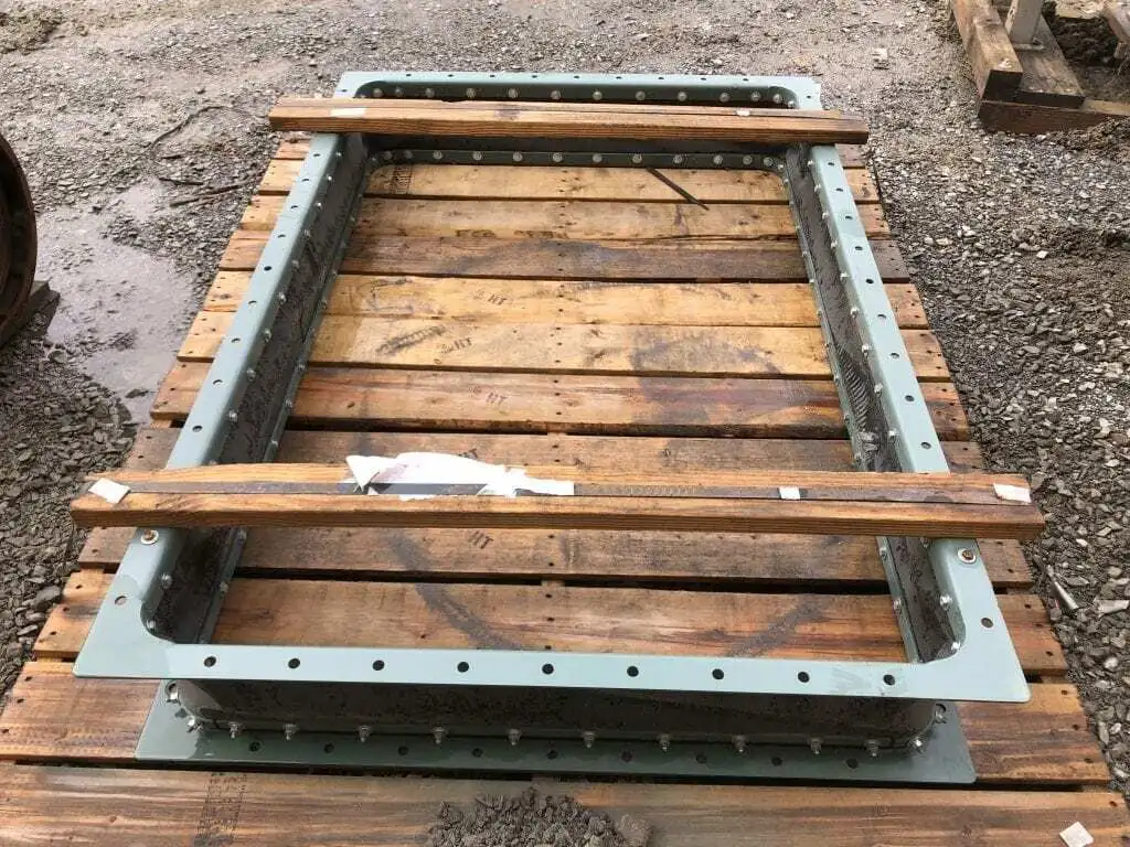 Cast Iron Rectangular Blower Base Mount 73.5″ X 60.5″ X 16″