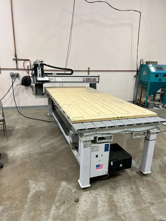 Used 2010 TECHNO LC 4896 CNC Routers New York US | Midstate Machinery #288907