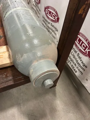 Wilkes & McLean N210-60D Dry Nitrogen Gas Bladder Hydraulic Accumulator 3000PSI