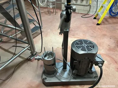 Used IKA Works High Shear Mixer / Homogenizer – Stainless Steel, 20 HP