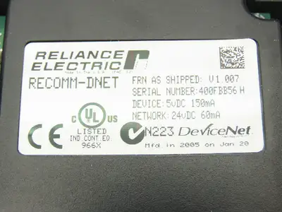 Used RELIANCE ELECTRIC _UNKNOWN_ Variable Speed Drives Indiana US | Arrow Industrial #1316621