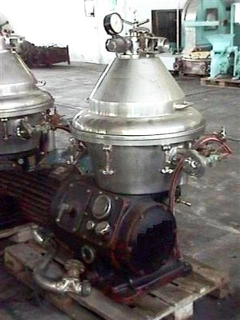 (2) Alfa-Laval HMBRPX 309-34S-50 clarifiers, 316SS.