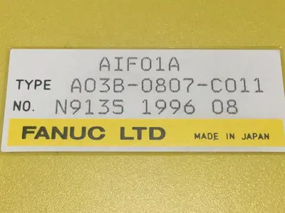 USED FANUC A03B-0807-C011