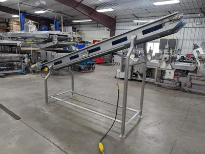 West Coast Cryogenic Services SS Decline Conveyor