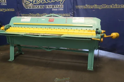 Used CHICAGO W37 Box & Pan Brakes including Finger California US | Sterling Machinery Exchange #1467009