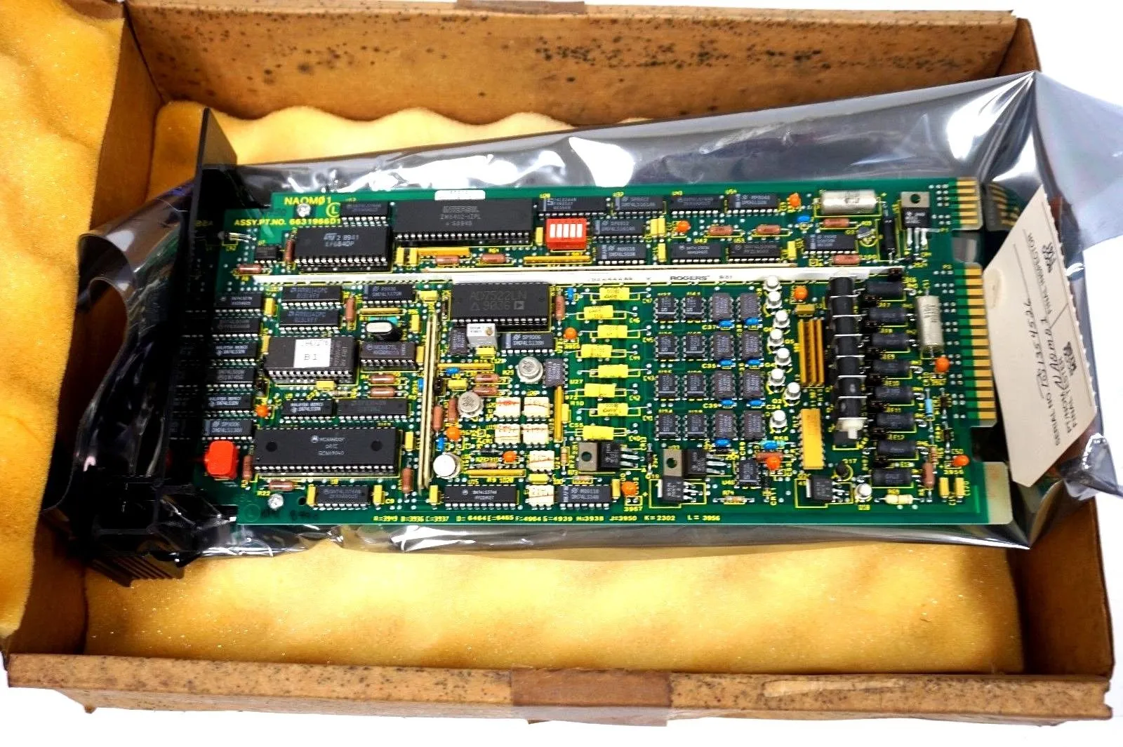 NEW BAILEY CONTROLS NA0M01 ANALOG OUTPUT MODULE