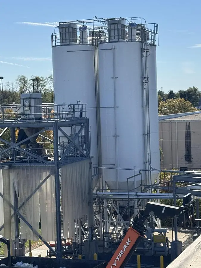 CST Storage Industrial Silo System 4-Tank 16,560 Cu Ft Total Capacity 2021