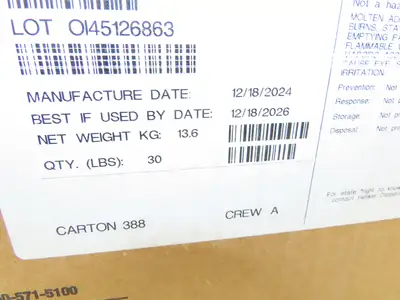 Henkel 8990 Technomelt Hot Melt Adhesive Glue 30lbs Carton BB 12/18/2026