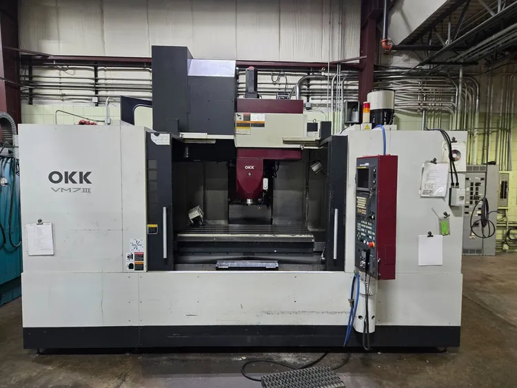 Used 2003 OKK VM7III Vertical Machining Centers Illinois US | 520 Machinery Sales LLC 11 #97108
