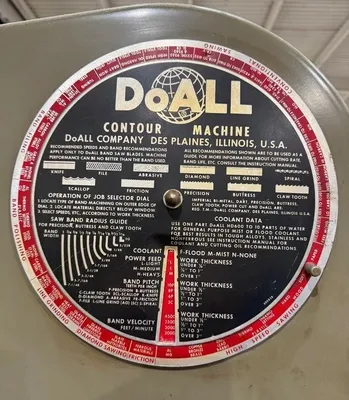 DOALL 1612-0 Vertical band Saws | Myers Technology Co., LLC (5)