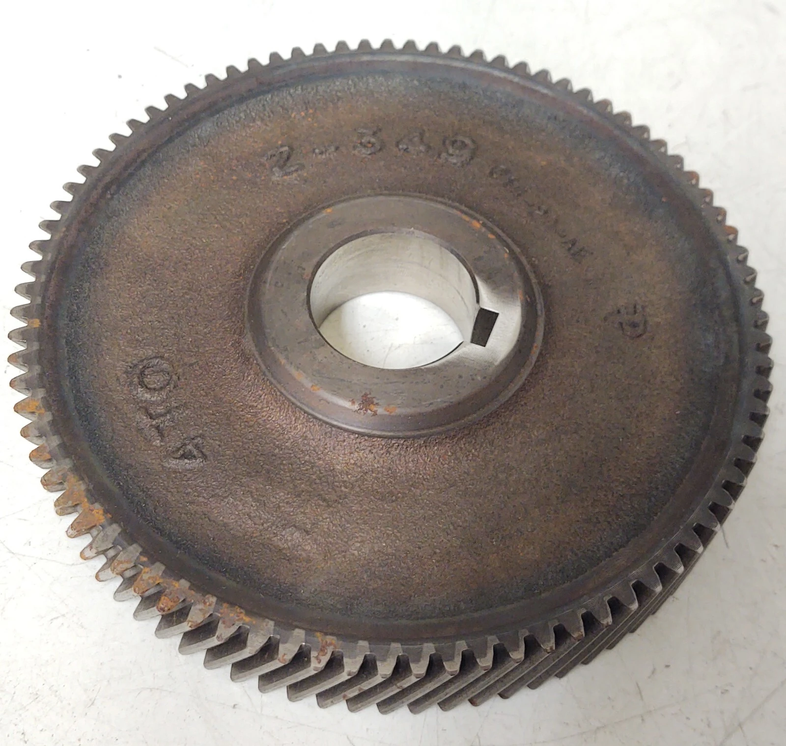 2-349 Helical Gear HST, 30mm Bore, 85 Teeth 135mm OD, 18 Pitch, 2-349-014-20A-00