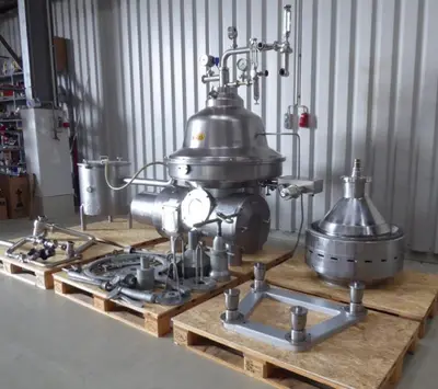 Westfalia CNB 130-01-076 bacteria separator, 316SS.